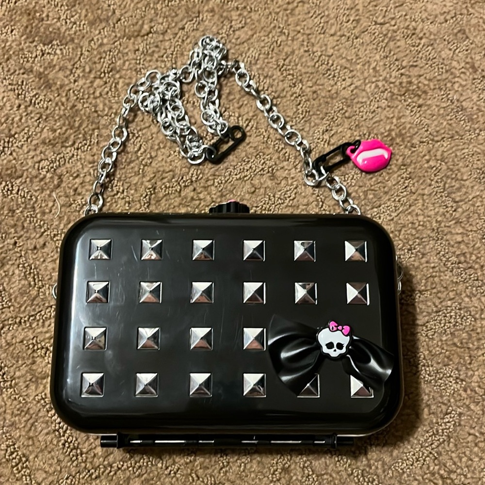 Monsters High Black Purse (Kids Purse) Clutch